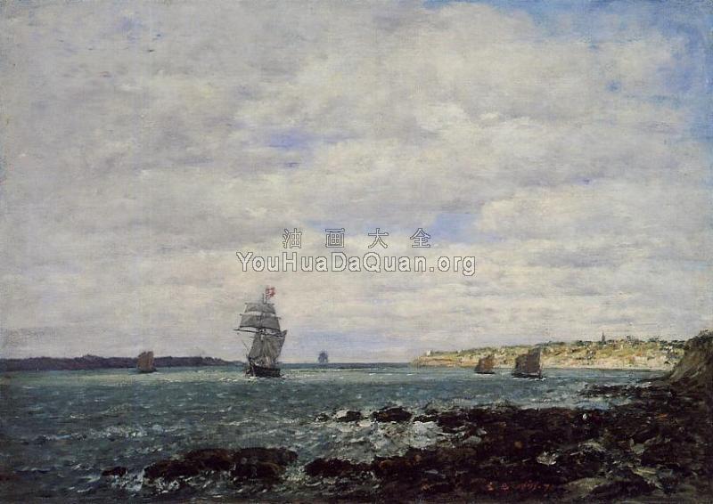 Coast of Brittany - 尤金·布丹